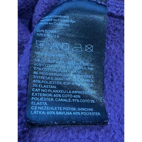 Disney 100 x HM Goofy 100th Anniversary Purple Sweatshirt S Crew Pullover - Picture 5 of 5